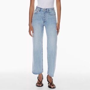 Denim Forum Farrah Hi-Rise Wide Jean